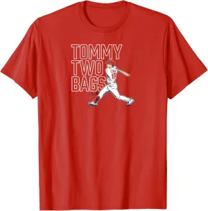 Tommy Edman - Tommy Two Bags - St. Louis Baseball T-Shirt