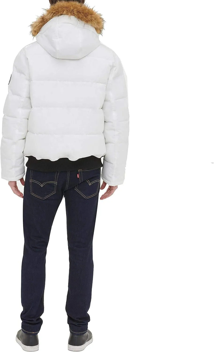 Tommy Hilfiger Men's Arctic Cloth Quilted Snorkel Bomber Jacket (Standard and Big & Tall)
