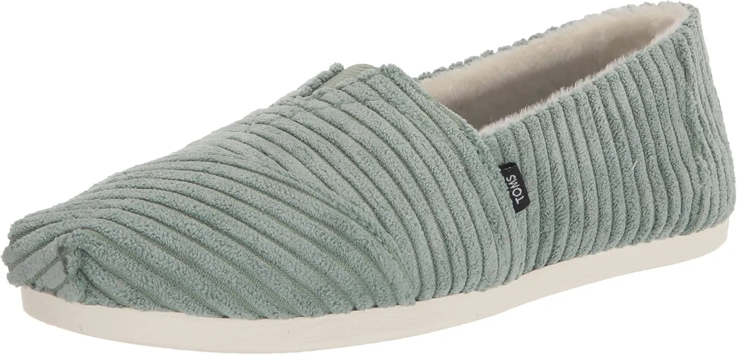 TOMS womens Alpargata Recycled Cotton Canvas”