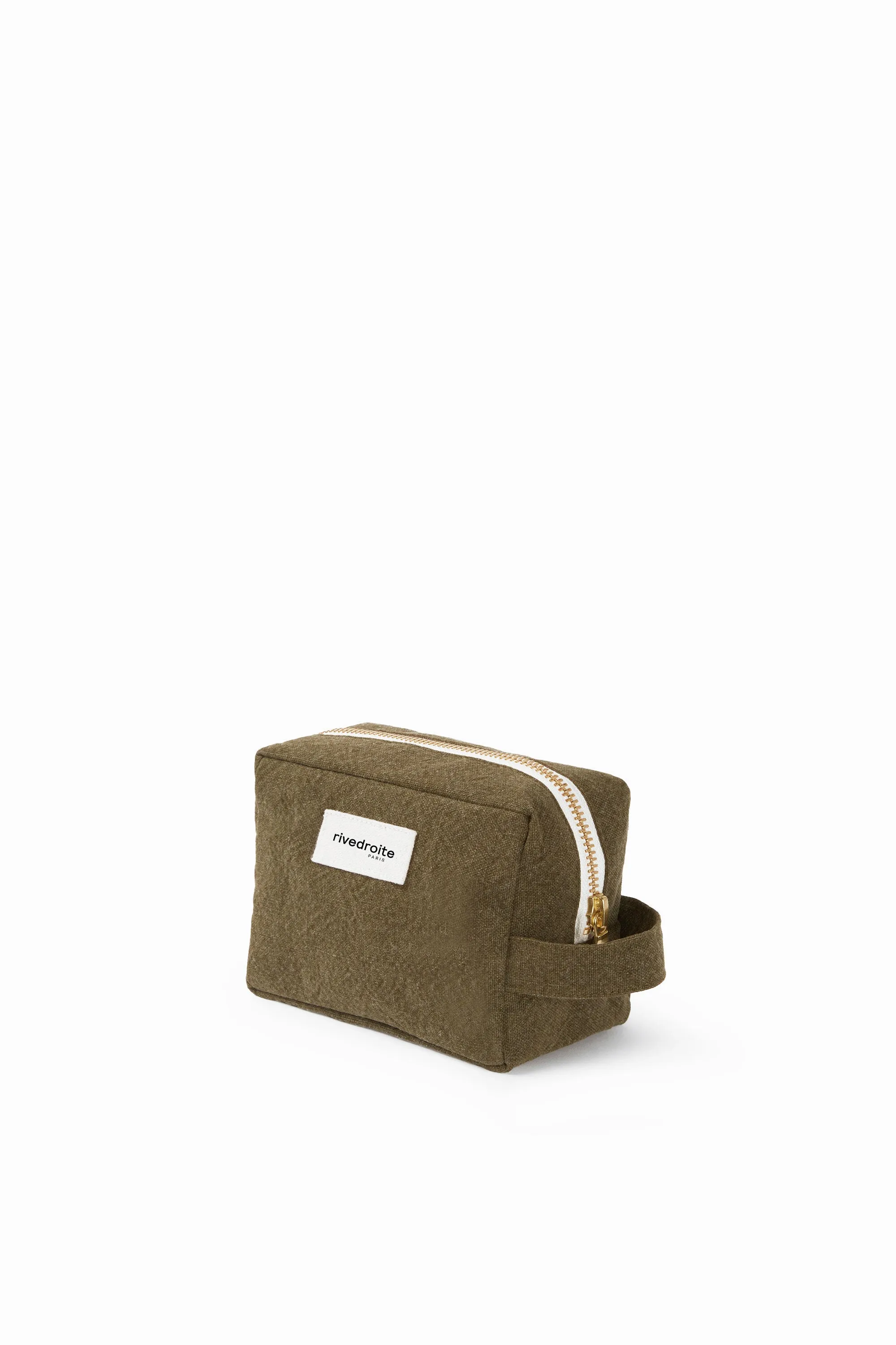 Tournelles the small pouch - Recycled cotton Military Green