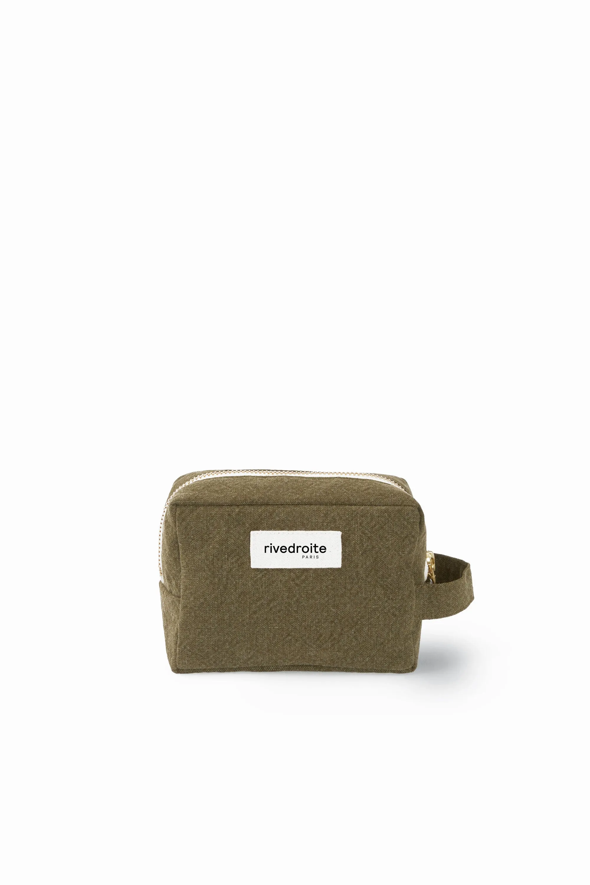Tournelles the small pouch - Recycled cotton Military Green