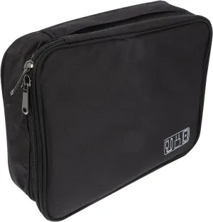 Travel Duffle Bag Zipper Design Compact Electronics Case for Home Travel Cable Earphone Bag