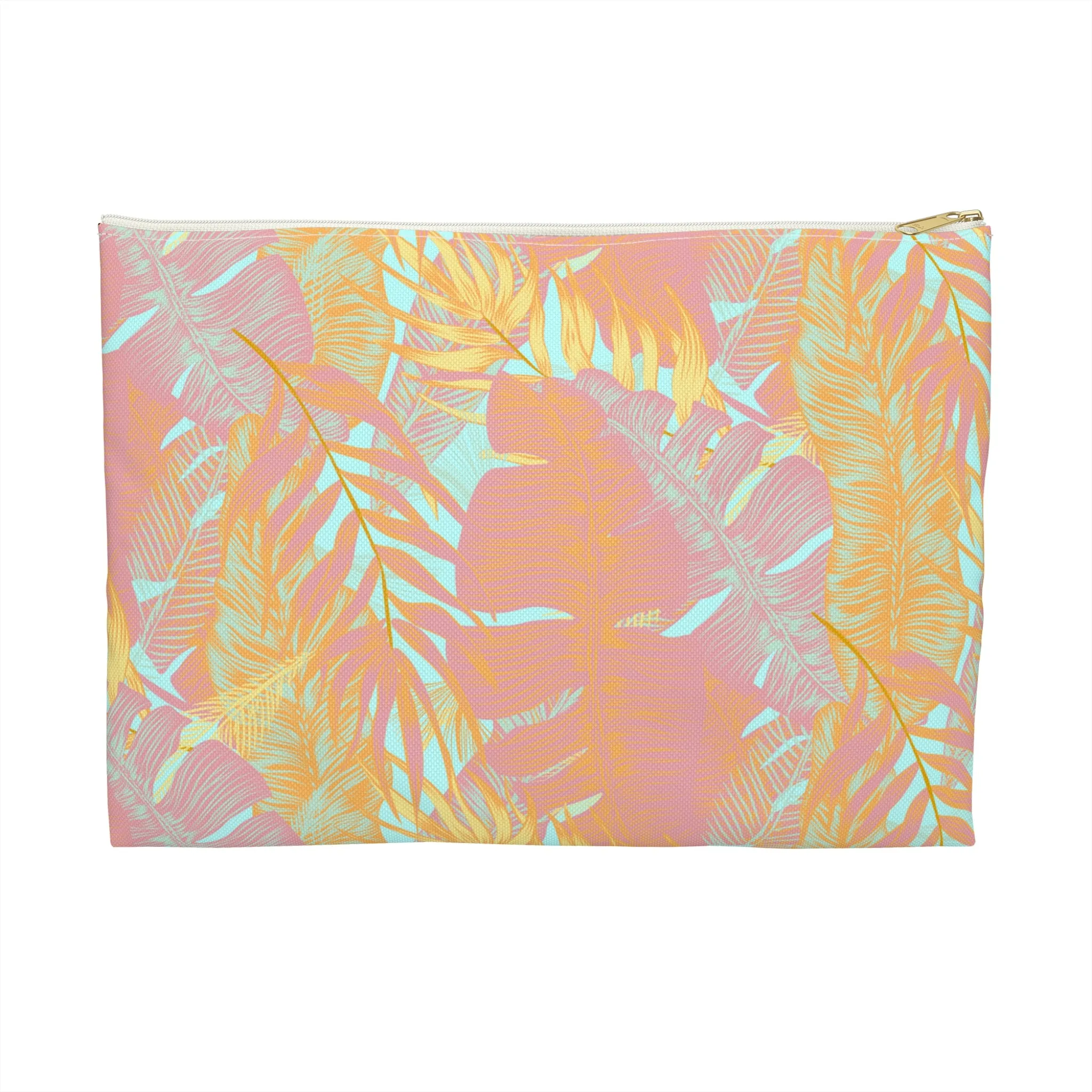 Tropical Foliage Accessory Pouch