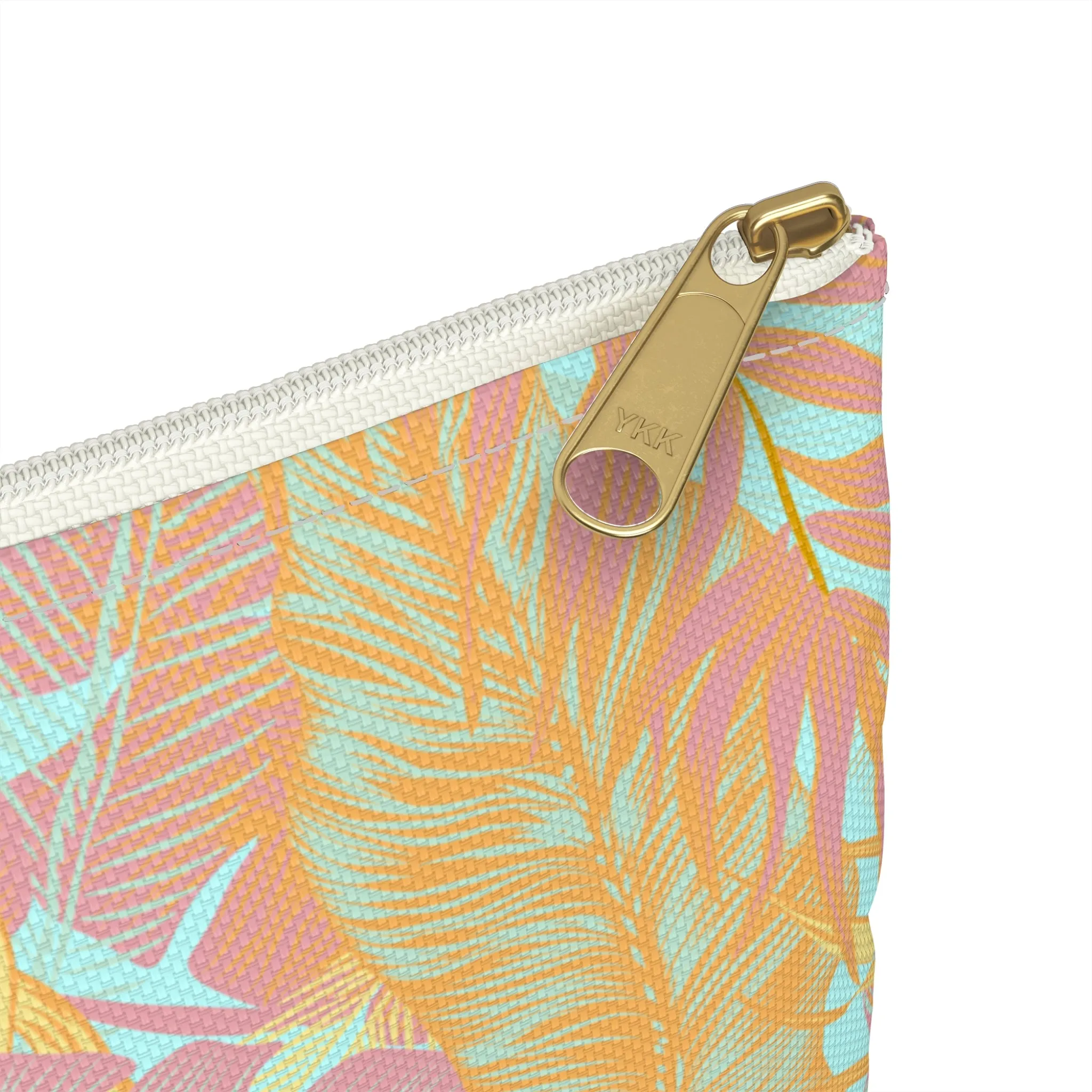 Tropical Foliage Accessory Pouch