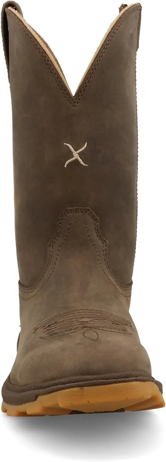 Twisted X Women's 10" UltraLite X Boot, Wide Square Toe with UltraLite X