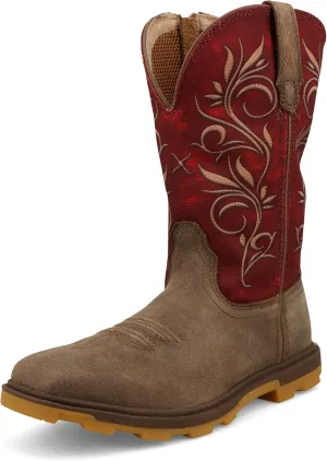 Twisted X Women's 10" UltraLite X Boot, Wide Square Toe with UltraLite X
