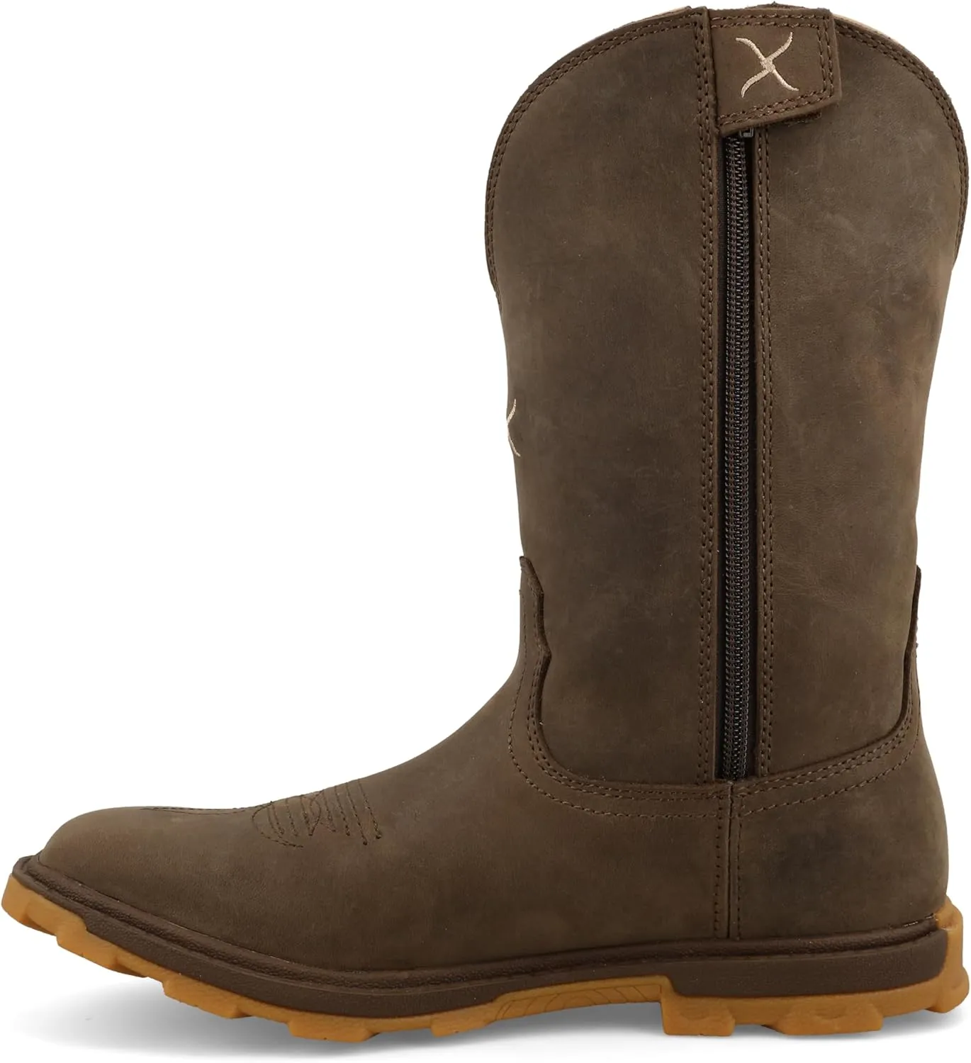 Twisted X Women's 10" UltraLite X Boot, Wide Square Toe with UltraLite X