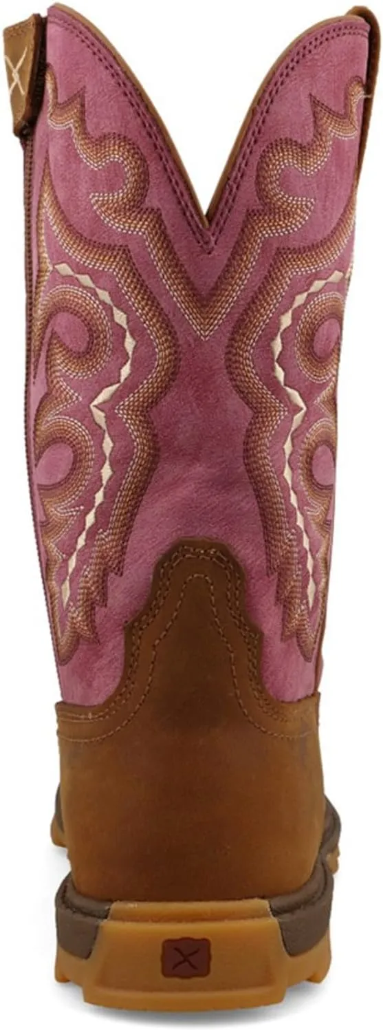 Twisted X Women's 10" UltraLite X Boot, Wide Square Toe with UltraLite X