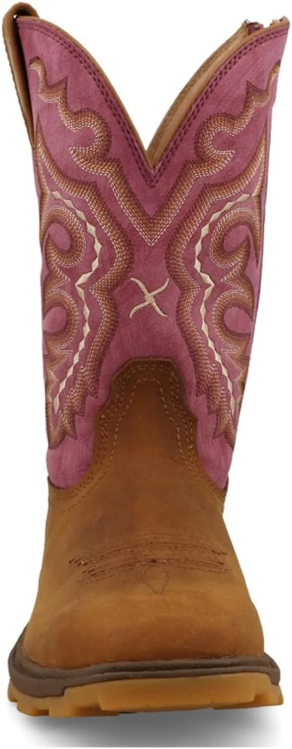 Twisted X Women's 10" UltraLite X Boot, Wide Square Toe with UltraLite X
