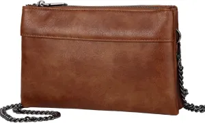 VASCHY Wristlet Clutch Purses, SAC Large Studs Soft Faux Leather Crossbody Evening Clutch Wallet for Women