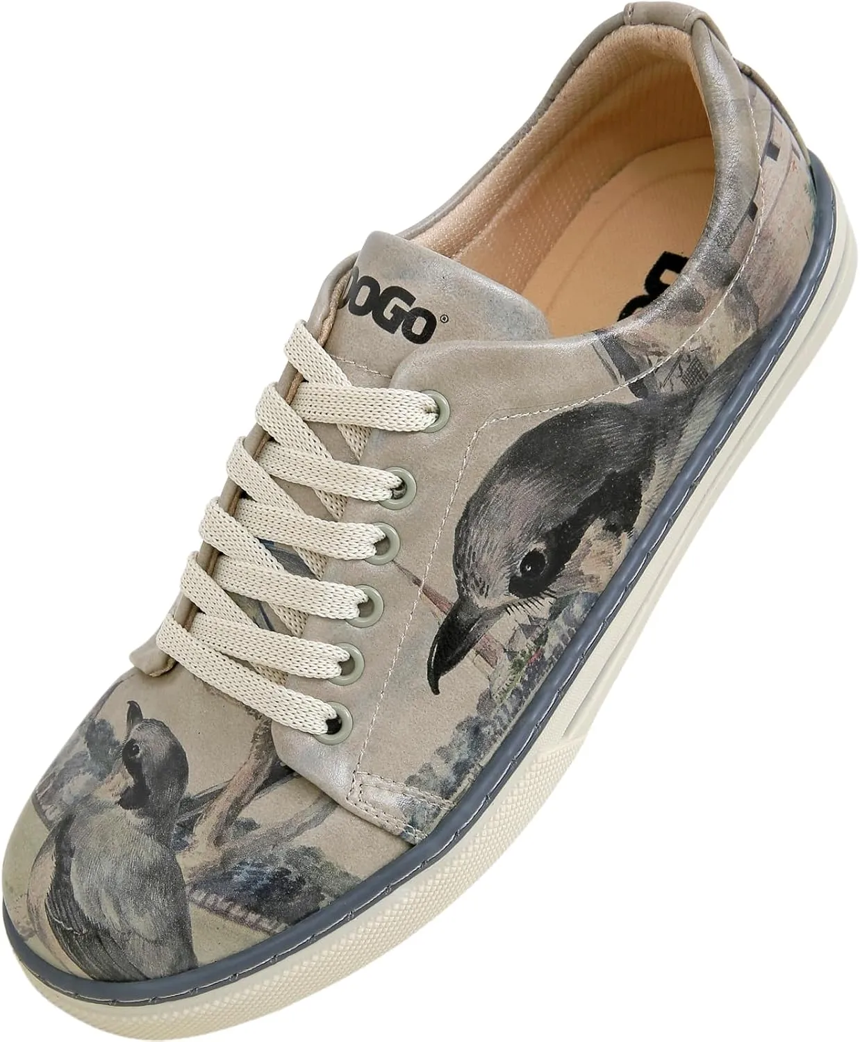 Vegan Leather Sneakers for Women - Handmade and Unique Design Fashion Sneakers for Women