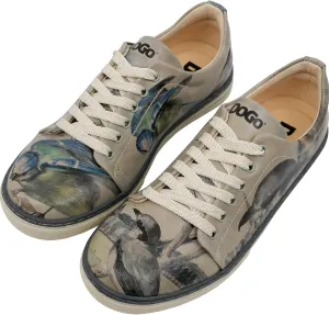 Vegan Leather Sneakers for Women - Handmade and Unique Design Fashion Sneakers for Women
