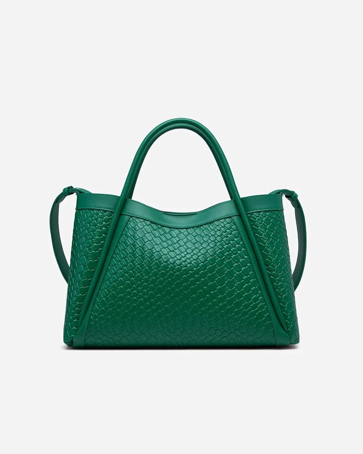 Vegan Leather Tote Bag for Women, Hobo Shoulder Bag, Crossbody Handbag with Matching Purse, Stylish Versatile