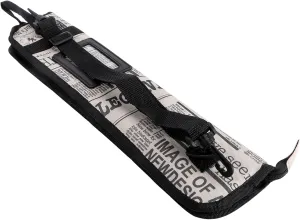 VICASKY Portable Drumstick Storage Pouch Mallet Bag Case Secure Zipper for 10 Sticks