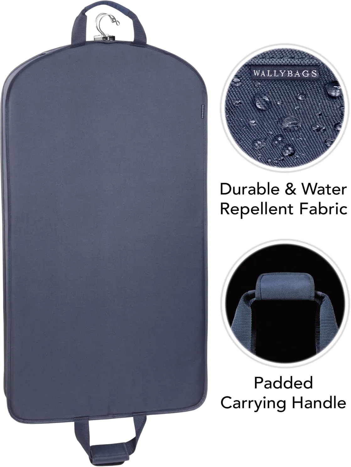 WallyBags® 40” Deluxe Travel Garment Bag