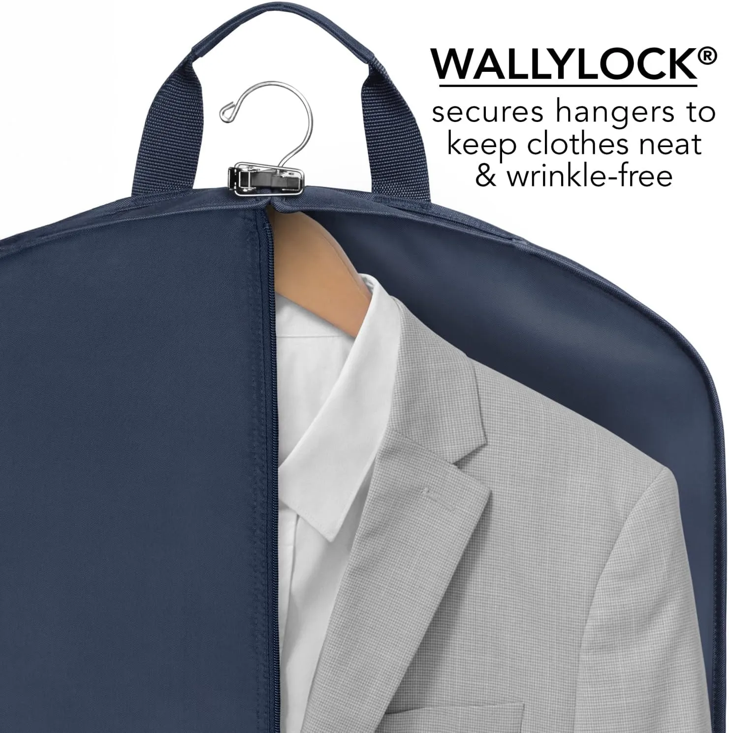 WallyBags® 40” Deluxe Travel Garment Bag