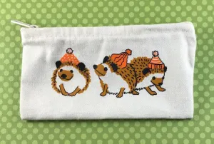 Wee Hedgehogs Zip Pouch