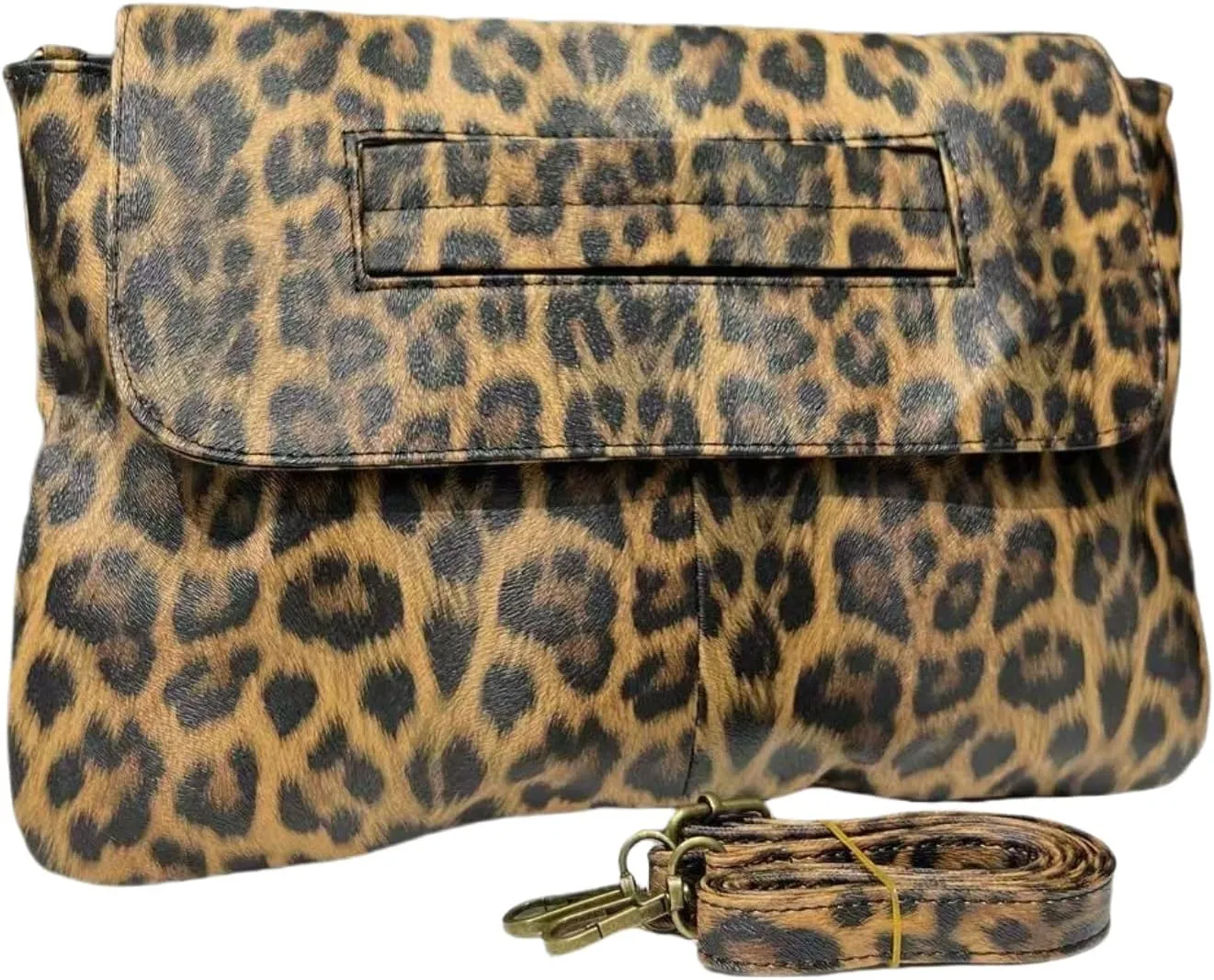 Women Classic Crocodile Pattern Faux Leather Clutch Purse Oversized Female Shoulder Bag Messenger Handbag