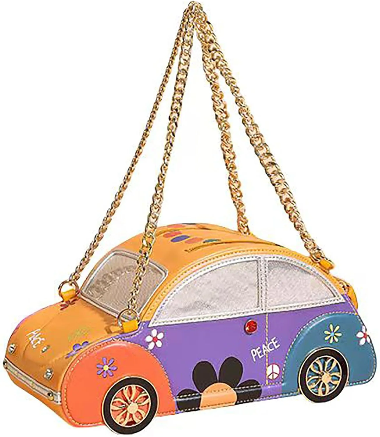 Women Fun Weird Shaped Crossbody Shoulder Bag handbag PU Leather Unique Novelty Shaped Purse