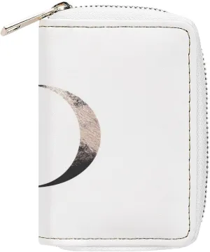 Women Leather wallet, Zipper Clutch Pouch Handbag Card Holder Coin Purse