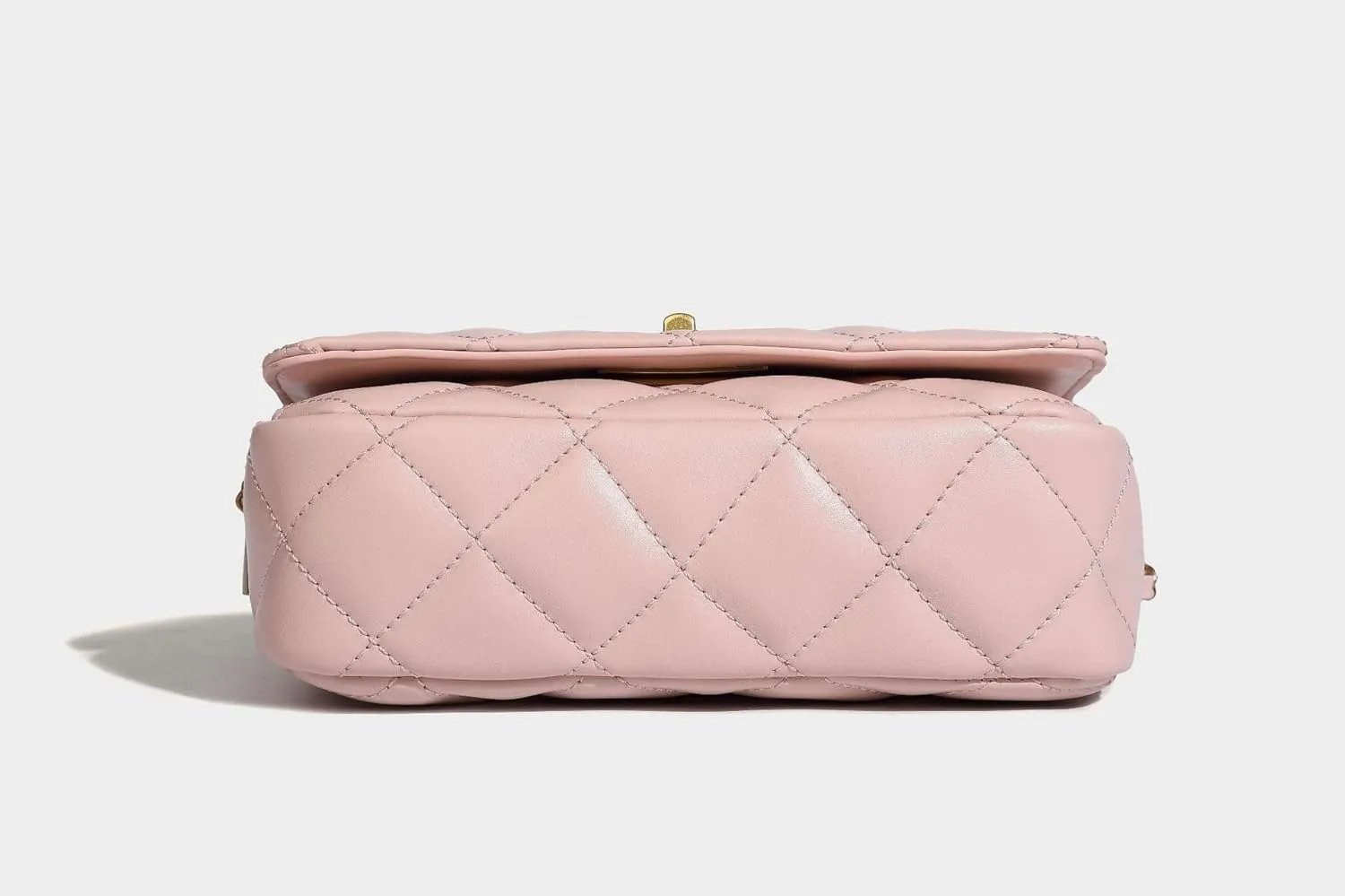 Women Quilted Shoulder Bag, Designer Flap Purse, Soft Faux Leather Handbag, Crossbody Cell Phone Bag