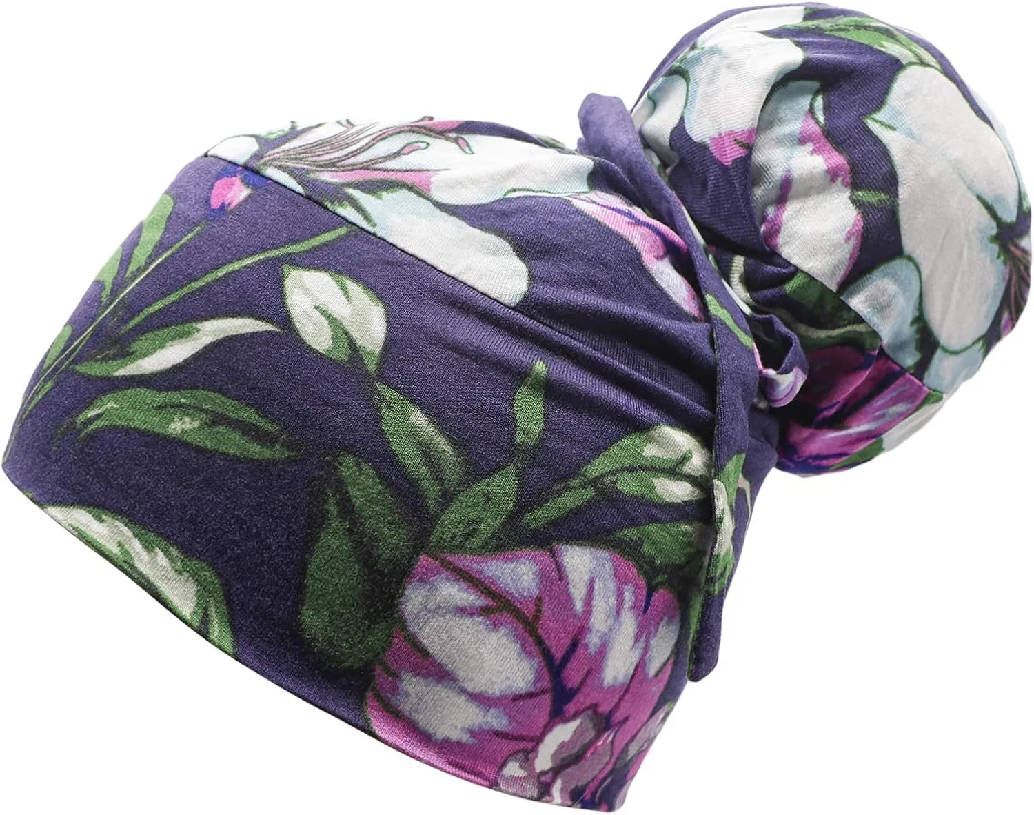 Women Working Caps Knit Work Hat with Button Ponytail Hat Stripes and Solid Colors Handmade
