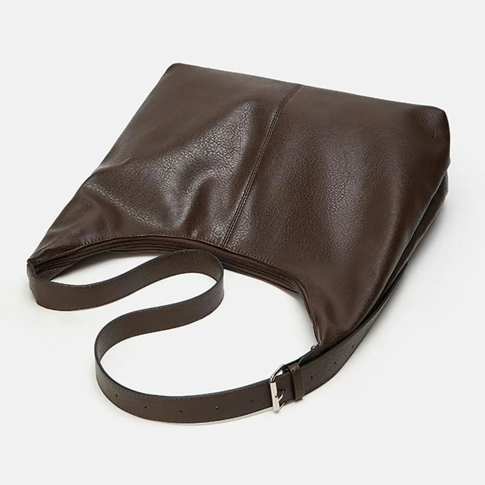 Womens Large Tote Bag For Work Crossbody Bags For Women Retro Shoulder Bag Casual Vegan Leather Satchel Purse Travel Handbag
