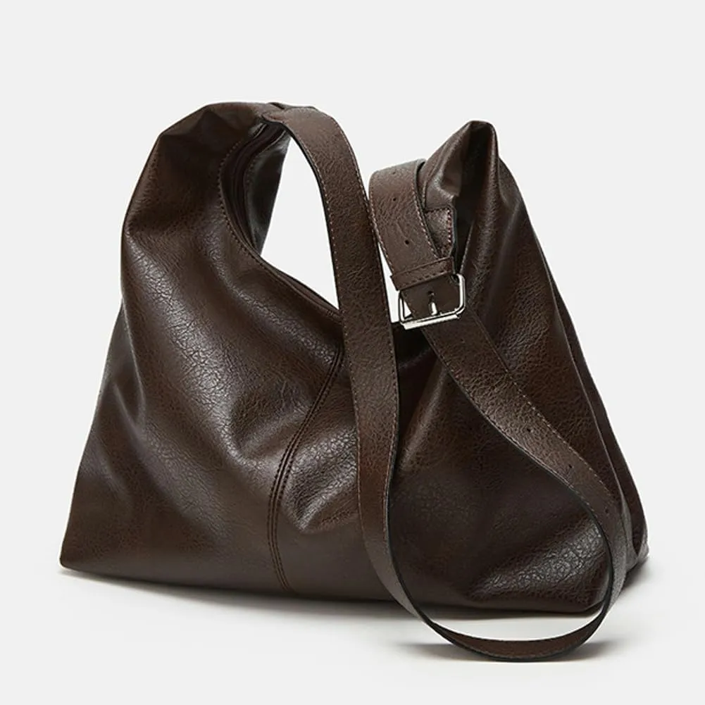 Womens Large Tote Bag For Work Crossbody Bags For Women Retro Shoulder Bag Casual Vegan Leather Satchel Purse Travel Handbag
