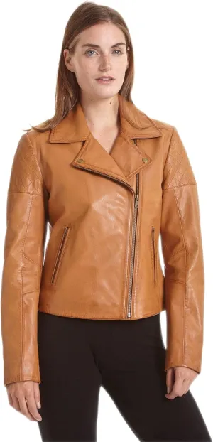 Women's Leather Updated M/C Jacket
