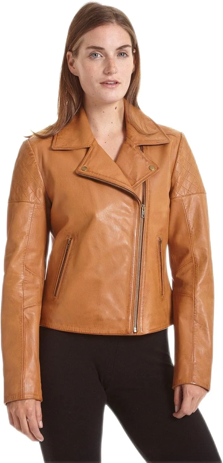 Women's Leather Updated M/C Jacket
