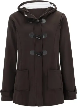 Womens Winter Coats Plus Size Warm Sherpa Lined Parkas Quilted Jacket Hoodie Plus Size Puffer Button Down Outerwear