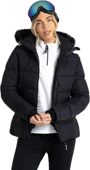 Womens/Ladies Glamourize IV Ski Jacket (8 US) (Black)