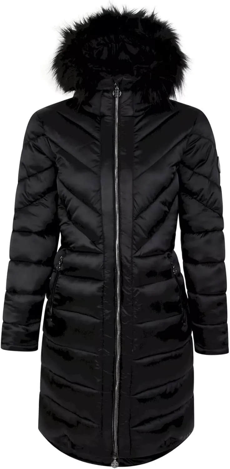 Womens/Ladies Julien Macdonald Suppression Longline Jacket (10 US) (Black)