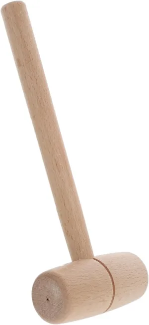 Wood Mallet for Woodworking Beech Hammer Leathercraft Tools Precision Carving Small Mallet for Diy Projects Beechwood