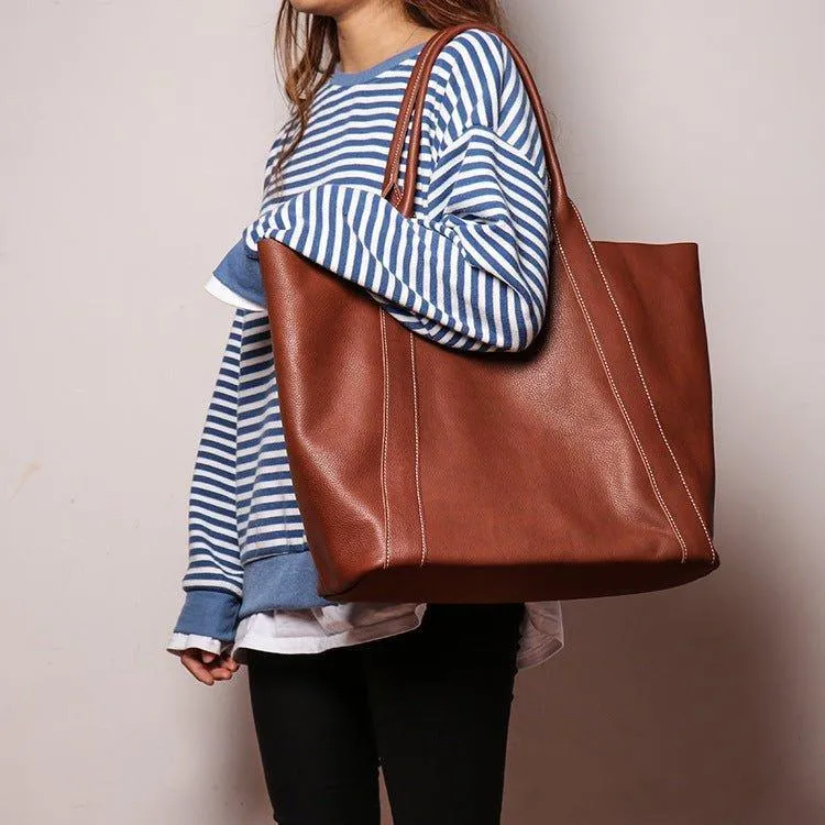 Woosir Soft Leather Large Tote Bags for Women