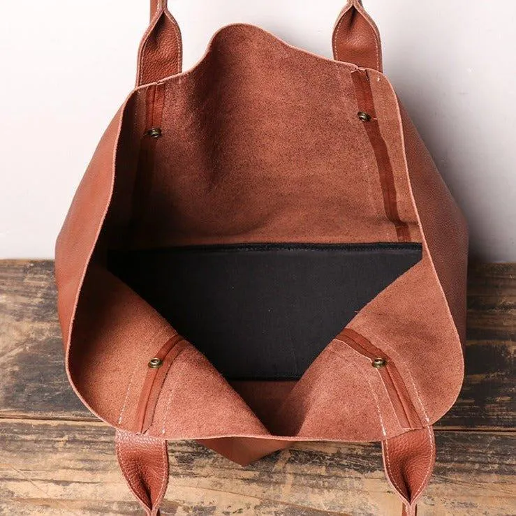 Woosir Soft Leather Large Tote Bags for Women