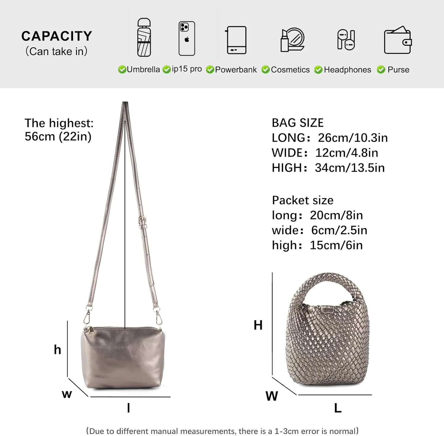 Woven Bag for Women Vegan Leather Tote Bag Travel Handbag and Purse Retro Handmade Trending Hobo Bag