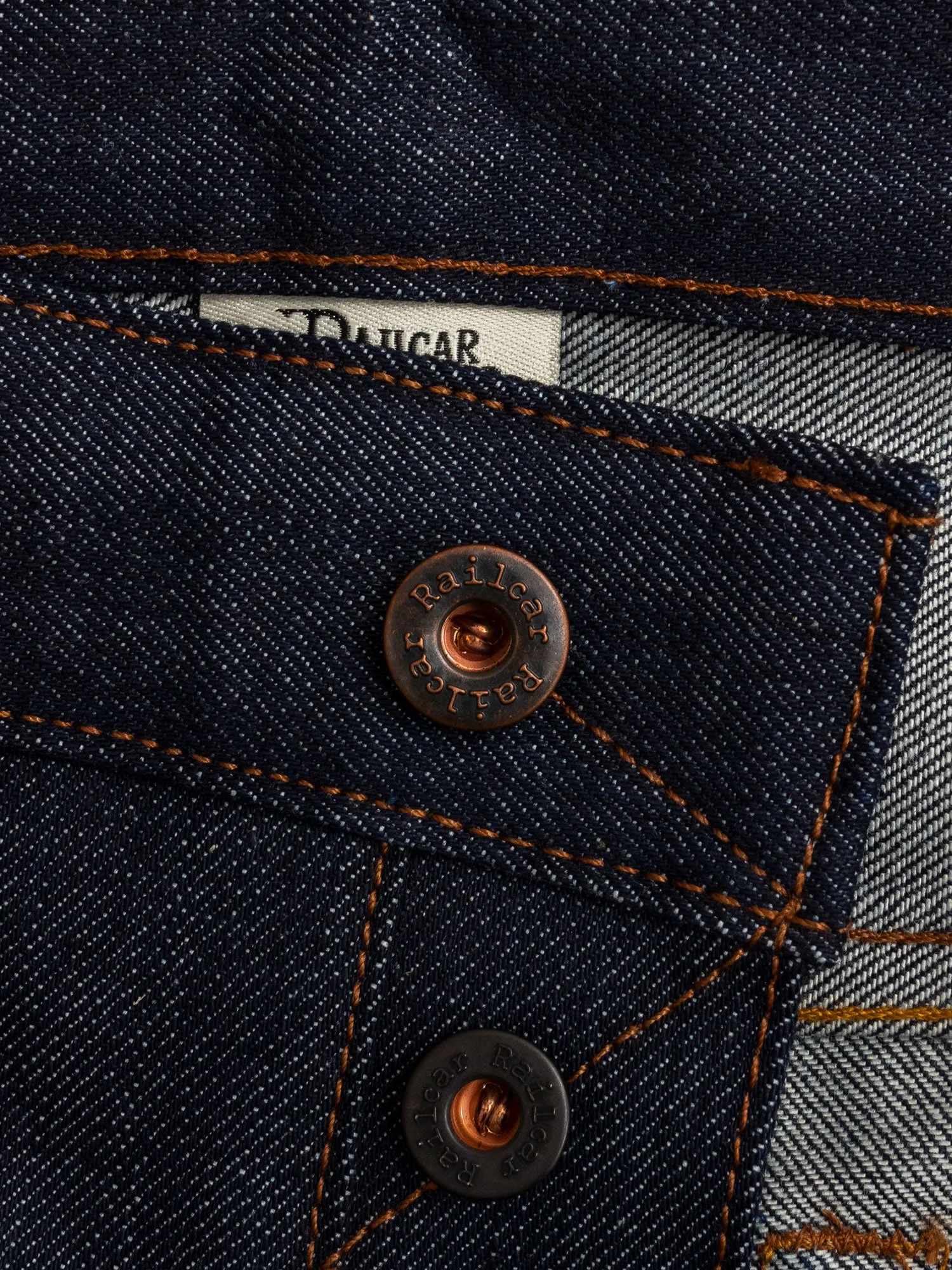 X001 13.5oz Cone Mills Selvedge Denim - Spikes Fit