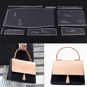 XBT-01 Handbag Acrylic Template Leather Pattern Acrylic Leather Pattern Leather Templates for Bags